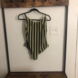 Stripped Body Suit